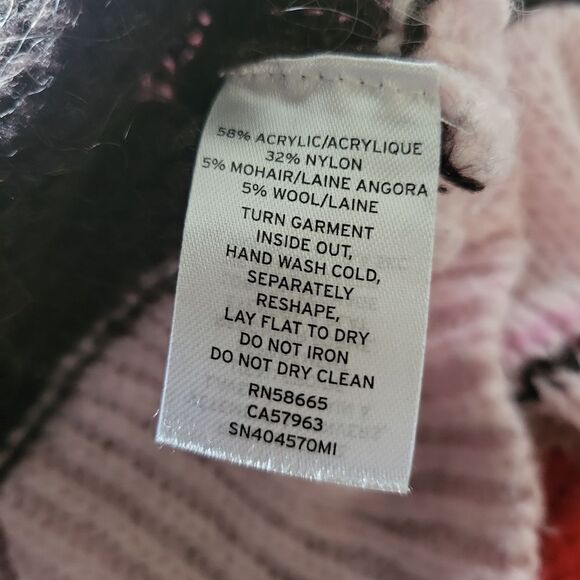 Something Navy Angora mohair wool soft knit sweater - Picture 7 of 7